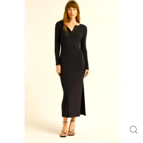 Z Supply | Dresses | Nwt Z Supply Byron Long Sleeve T Shirt Style Maxi Dress  Small | Poshmark